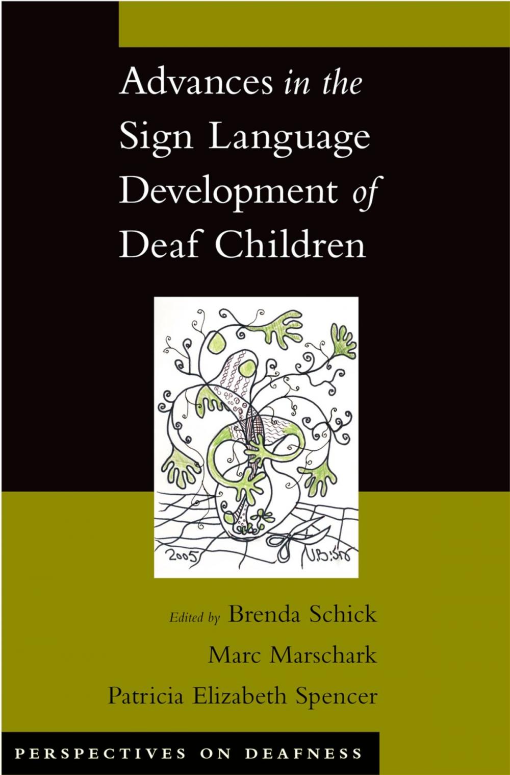 Big bigCover of Advances in the Sign Language Development of Deaf Children