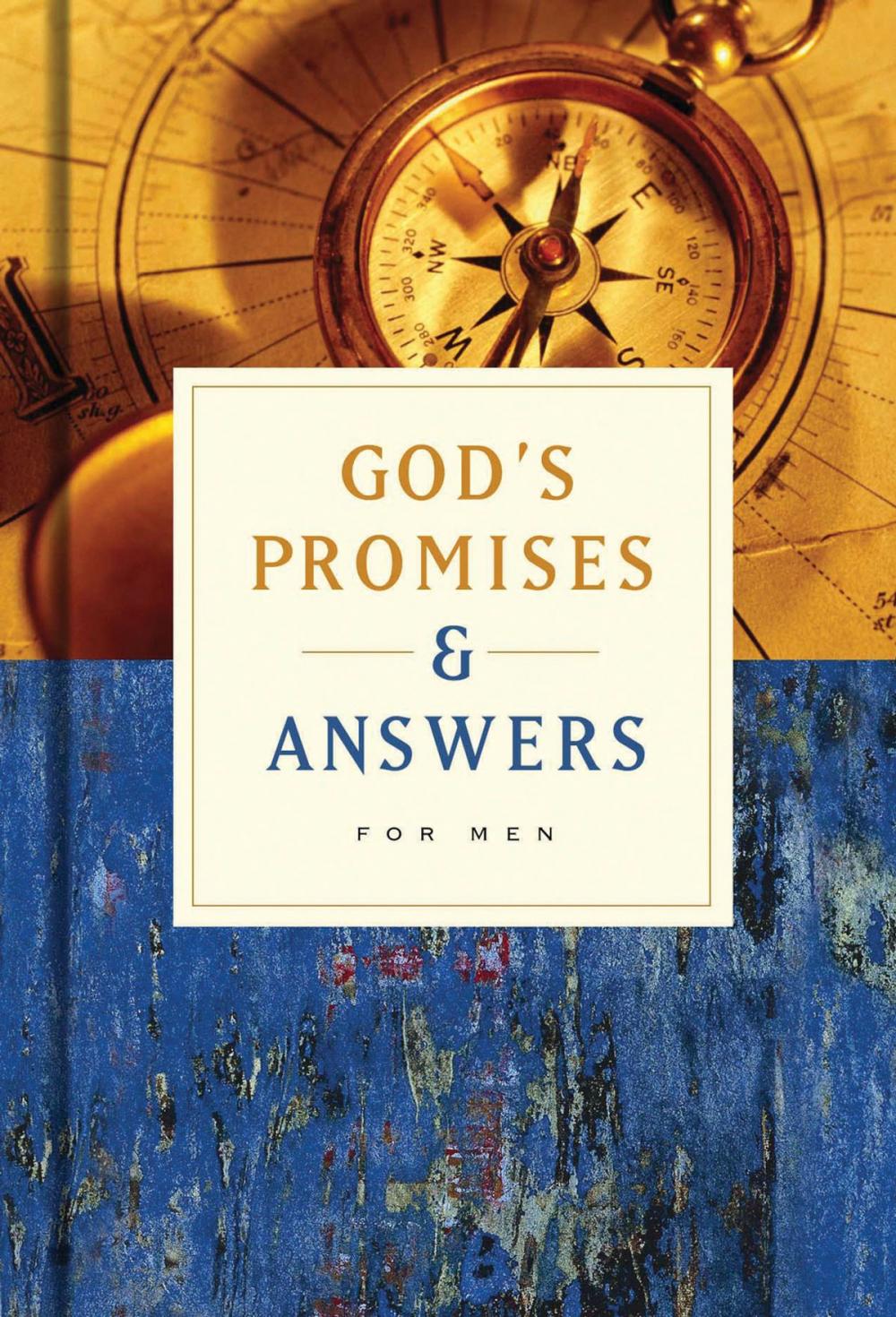 Big bigCover of God's Promises and Answers for Men