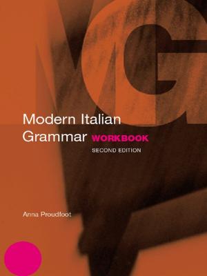 Book cover of Modern Italian Grammar Workbook