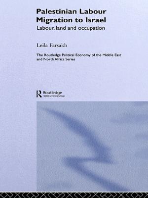 Cover of the book Palestinian Labour Migration to Israel by Kanka Mallick, Gajendra Verma