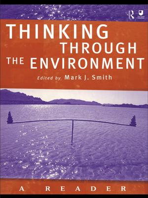 Cover of the book Thinking Through the Environment by Alessandro Aurigi