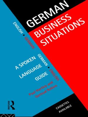 Cover of the book German Business Situations by Mathew R. Martin