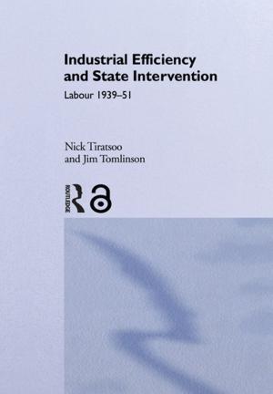 Cover of the book Industrial Efficiency and State Intervention by Tony Curtis, John Williams