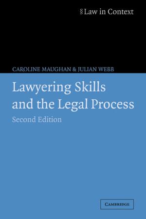 Cover of the book Lawyering Skills and the Legal Process by Aviezer Tucker
