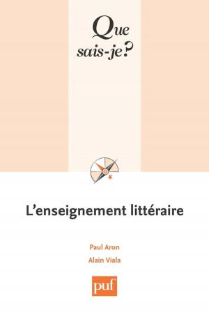 Cover of the book L'enseignement littéraire by Marcelle Benoit, Norbert Dufourcq, Bernard Gagnepain, Pierrette Germain-David
