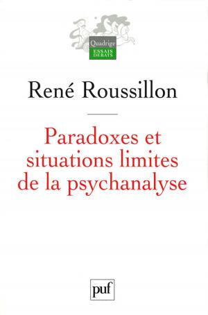 Cover of the book Paradoxes et situations limites de la psychanalyse by Xavier Barral I Altet