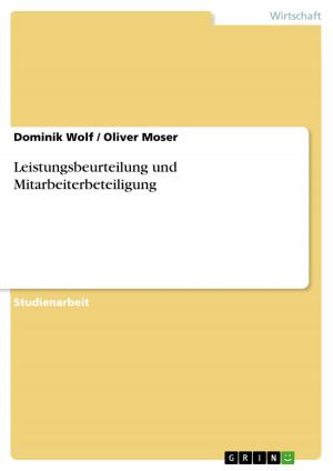 Cover of the book Leistungsbeurteilung und Mitarbeiterbeteiligung by Julia Adam