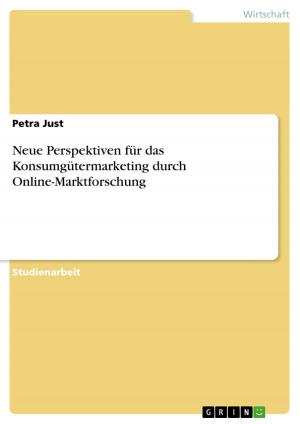 Cover of the book Neue Perspektiven für das Konsumgütermarketing durch Online-Marktforschung by Stefanie Aue