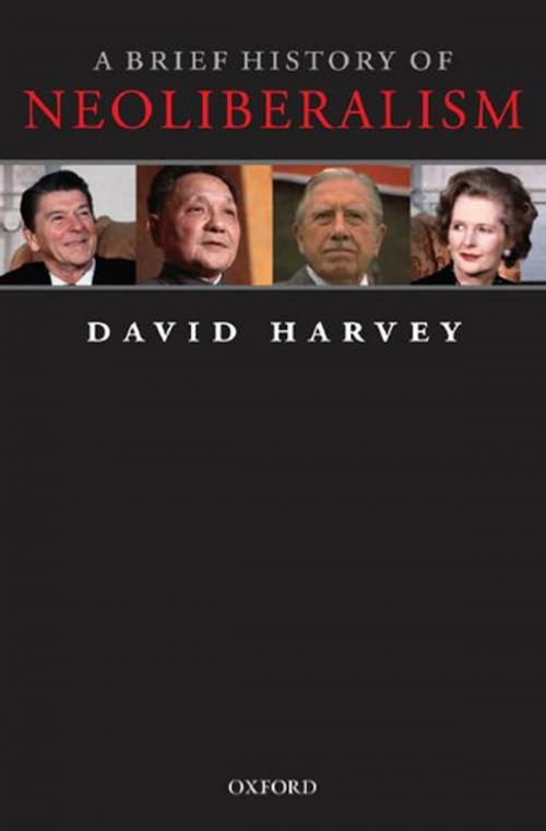 Cover of the book A Brief History of Neoliberalism by David Harvey, OUP Oxford