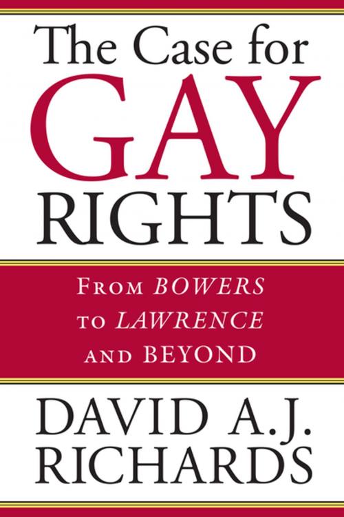 Cover of the book The Case for Gay Rights by David A. J. Richards, University Press of Kansas
