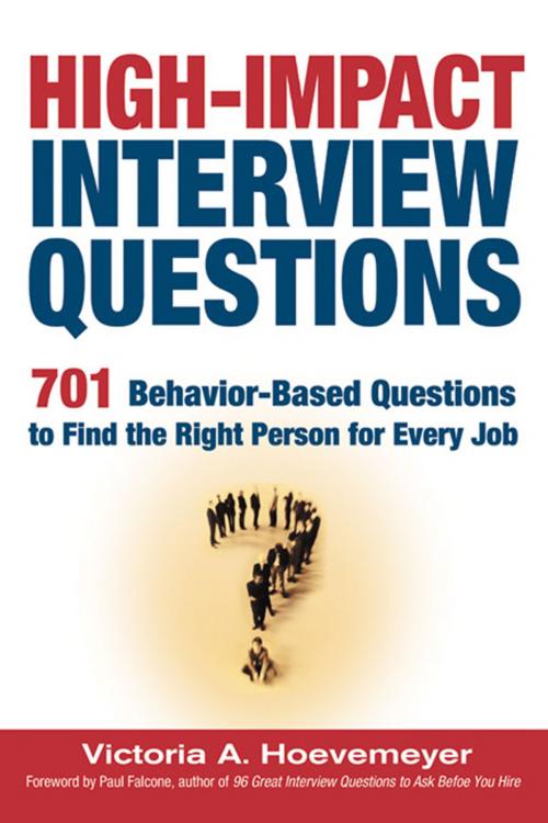 Cover of the book High-Impact Interview Questions by Victoria Hoevemeyer, AMACOM