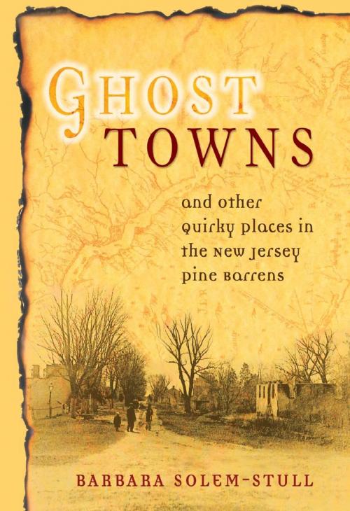 Cover of the book Ghost Towns and Other Quirky Places in the New Jersey Pine Barrens by Barbara Solem-Stull, Plexus Publishing, Inc.
