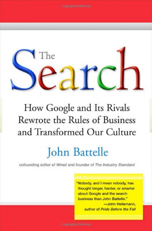 Cover of the book The Search by John Battelle, Penguin Publishing Group