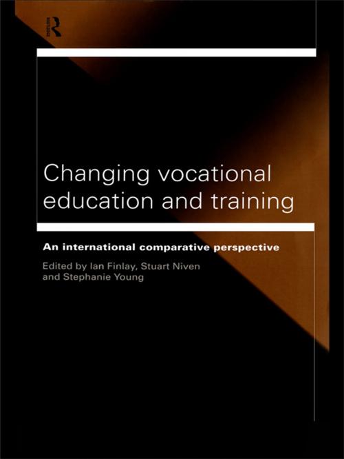 Cover of the book Changing Vocational Education and Training by , Taylor and Francis
