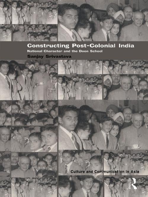 Cover of the book Constructing Post-Colonial India by Sanjay Srivastava, Taylor and Francis