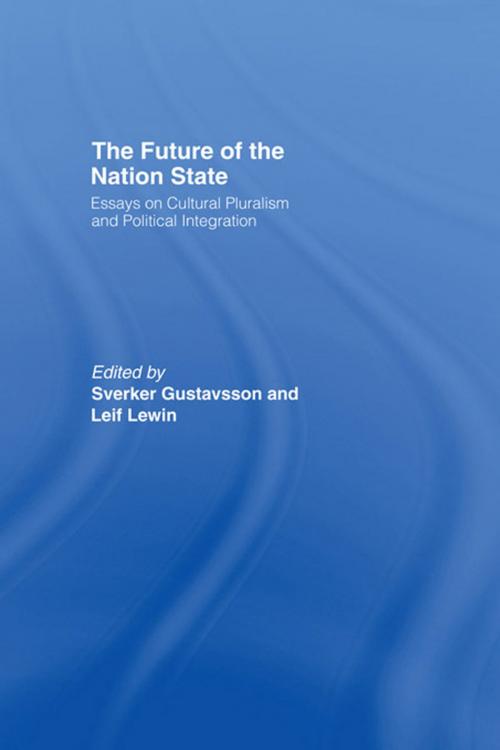 Cover of the book The Future of the Nation-State by , Taylor and Francis