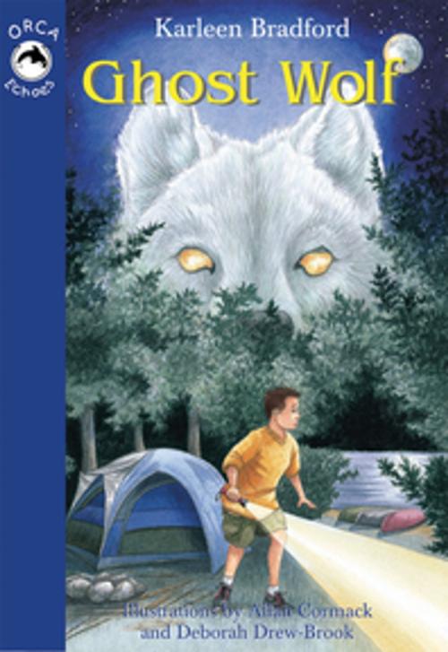 Cover of the book Ghost Wolf by Karleen Bradford, Orca Book Publishers
