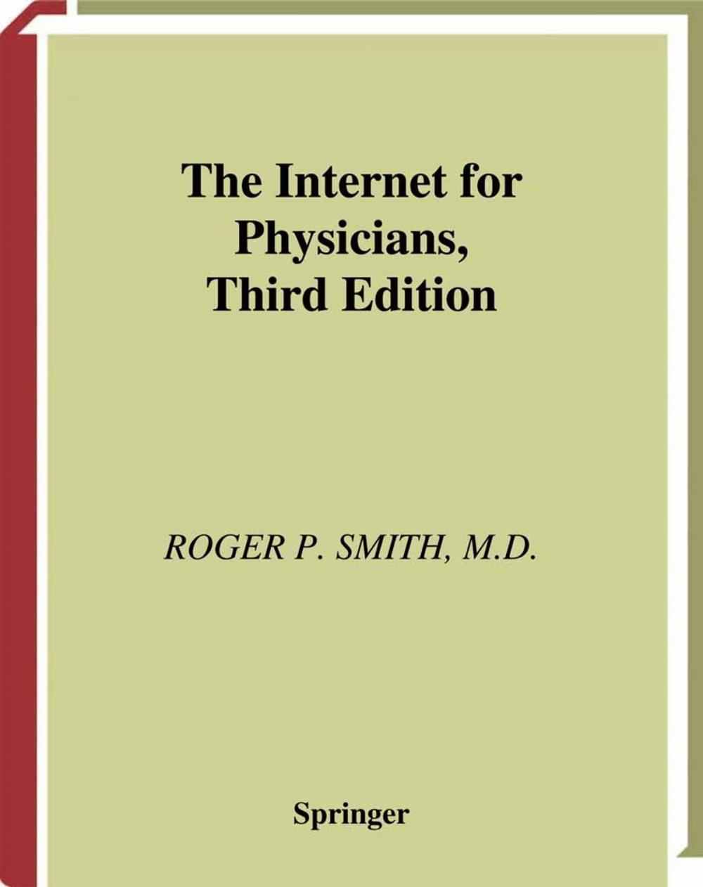 Big bigCover of The Internet for Physicians