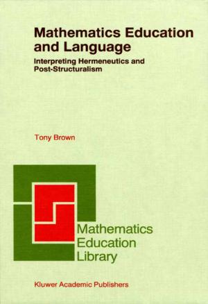 Cover of the book Mathematics Education and Language by David Jou, José Casas-Vázquez, Manuel Criado-Sancho