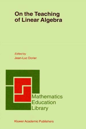 bigCover of the book On the Teaching of Linear Algebra by 