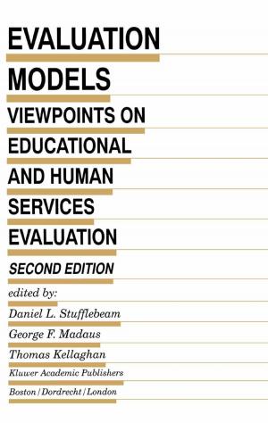 Cover of the book Evaluation Models by D. Bovill