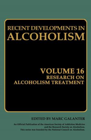 Cover of the book Research on Alcoholism Treatment by John Russell Silver