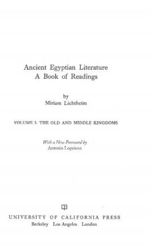 Cover of the book Ancient Egyptian Literature, Volume I by 