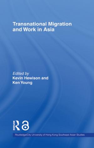 Cover of the book Transnational Migration and Work in Asia by Des Butler
