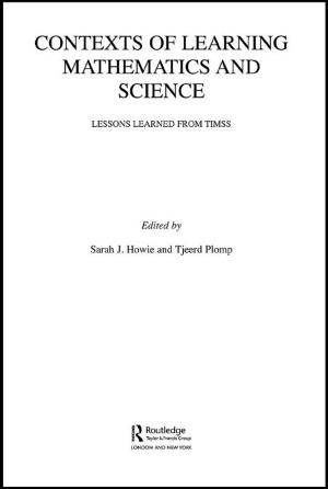 Cover of the book Contexts of Learning Mathematics and Science by Edward Conze
