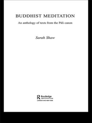Cover of the book Buddhist Meditation by Eda Sagarra