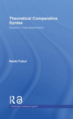 Cover of the book Theoretical Comparative Syntax by Donato Gualtieri