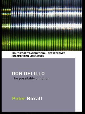 Cover of the book Don DeLillo by Heinz D. Kurz, Neri Salvadori