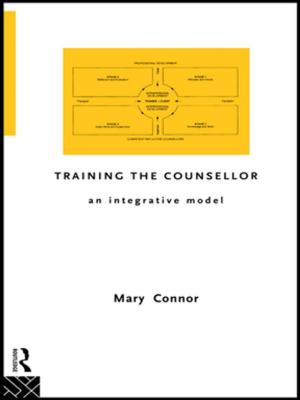 Cover of the book Training the Counsellor by Christopher Ross, Bill Richardson, Begoña Sangrador-Vegas