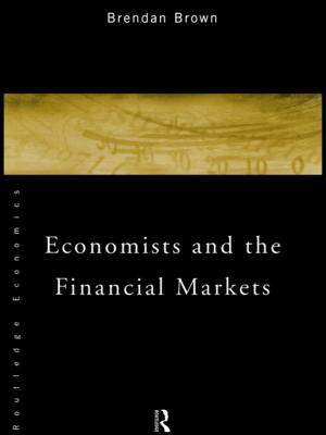 Book cover of Economists and the Financial Markets