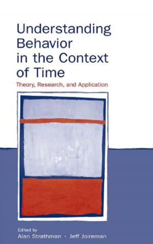 Cover of the book Understanding Behavior in the Context of Time by Theo Compernolle