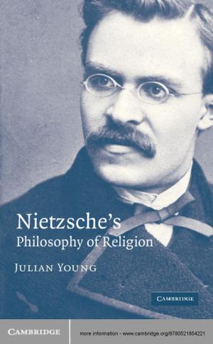 Book cover of Nietzsche's Philosophy of Religion