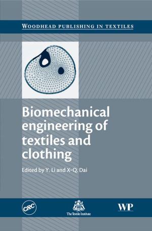 Cover of the book Biomechanical Engineering of Textiles and Clothing by Laurence W. McKeen