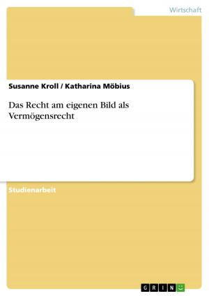 Cover of the book Das Recht am eigenen Bild als Vermögensrecht by Simone Effenberk