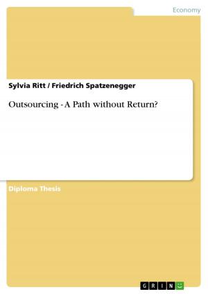 Cover of the book Outsourcing - A Path without Return? by Kristina Riedel