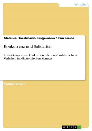 Cover of the book Konkurrenz und Solidarität by Jennifer Raab