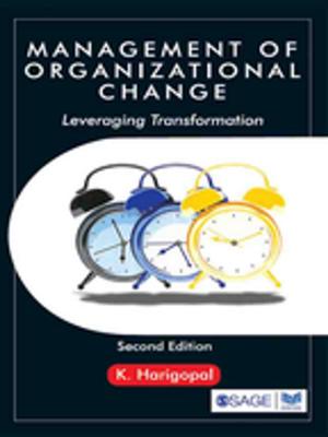 Cover of the book Management of Organizational Change by Karen A. Bosch, Morghan E. Bosch
