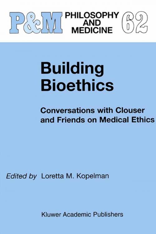 Cover of the book Building Bioethics by , Springer Netherlands