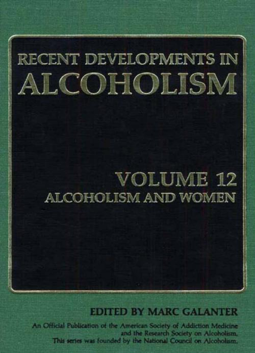 Cover of the book Alcoholism and Women by , Springer US