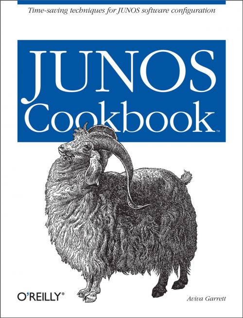 Cover of the book JUNOS Cookbook by Aviva Garrett, O'Reilly Media
