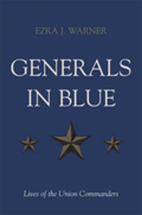 Cover of the book Generals in Blue by Ezra J. Warner Jr., LSU Press