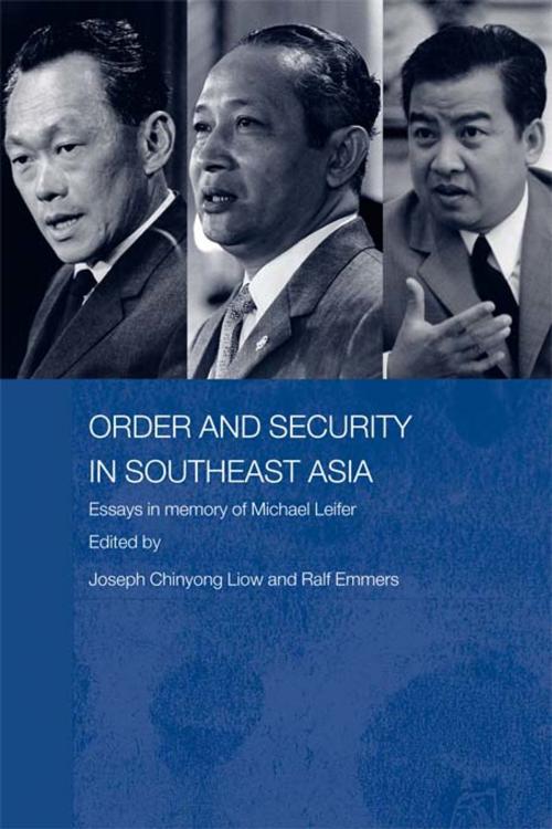 Cover of the book Order and Security in Southeast Asia by , Taylor and Francis