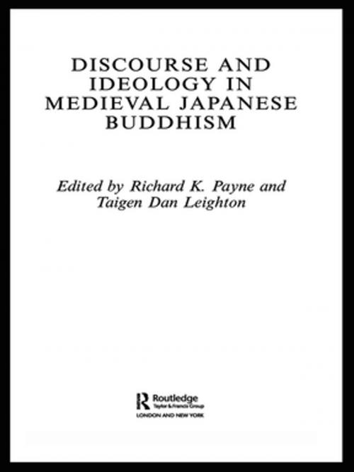 Cover of the book Discourse and Ideology in Medieval Japanese Buddhism by , Taylor and Francis