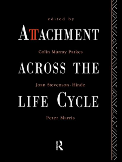 Cover of the book Attachment Across the Life Cycle by , Taylor and Francis