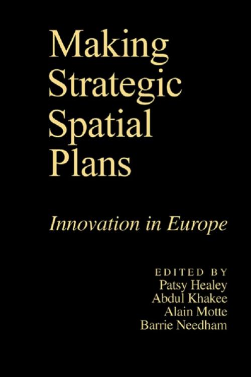 Cover of the book Making Strategic Spatial Plans by , Taylor and Francis
