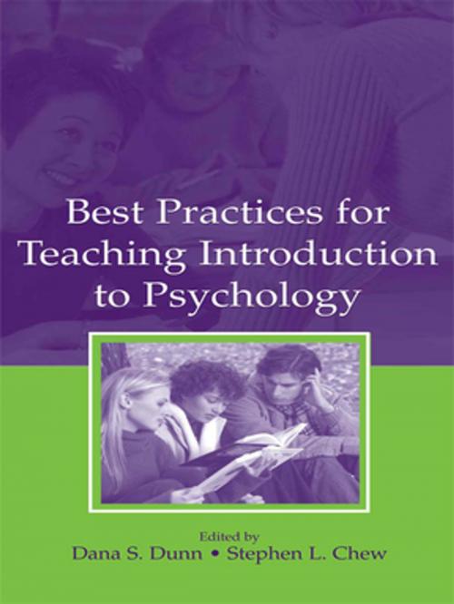 Cover of the book Best Practices for Teaching Introduction to Psychology by , Taylor and Francis